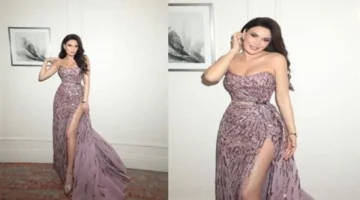 إطلالة ساحرة بعمان.. سيرين عبد النور تتألق بفستان كريستالي في حفل الأردن الأخير